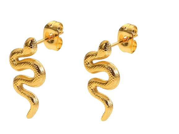 Collection Bijoux Snake plaqué 18 carats