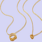 Collier à nœud infinity 18 carats