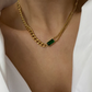 Collier Bold  Emerald - 18 carats