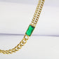 Collier Bold  Emerald - 18 carats
