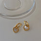 Collection Colliers+ Boucles d'oreilles à double face "Amore"
