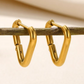 Collection Three-dimensional geometric-Boucles d'oreilles
