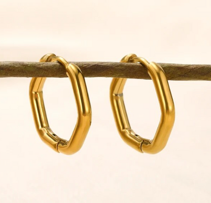 Collection Three-dimensional geometric-Boucles d'oreilles