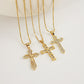 Colliers retro Faith  18 carats