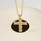 Colliers retro Faith  18 carats