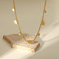 Collier Retro Solange plaqué or 18 carats