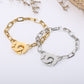 Bracelet Lock it - menottes 18 carats