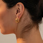 Trio Boucles d'oreilles "Arabian Night " plaqué or 18 carats
