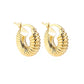 Trio Boucles d'oreilles "Arabian Night " plaqué or 18 carats