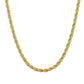 Collier chaine torsadée simple et double