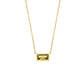 Collier Diamond plaqué or 18 carats