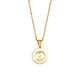 Collier Initiale Coquille Hallow