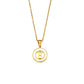 Collier Initiale Coquille Hallow