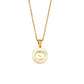 Collier Initiale Coquille Hallow