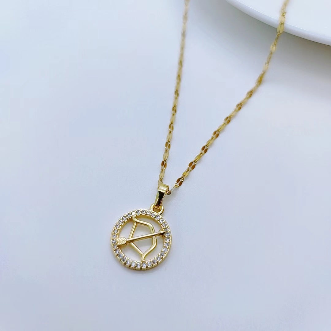 Collection Constellation -Collier a pendentif zodiaque