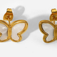 Collection Shell Butterfly - Collier et boucles d'oreilles